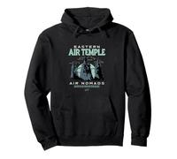 Avatar The Last Airbender Air Nomads Eastern Temple Scene Felpa con Cappuccio