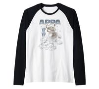 Avatar The Last Airbender Appa YIP YIP Maglia con Maniche Raglan