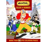 Avatar the Last Airbender Color-by-number