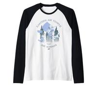 Avatar The Last Airbender Eastern Air Temple Maglia con Maniche Raglan