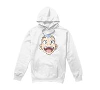Avatar: The Last Airbender Felpa con Cappuccio Aang Big Face Uomo (TV8881)