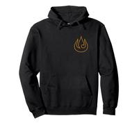 Avatar: The Last Airbender Fire Nation Symbol Felpa con Cappuccio