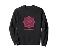 Avatar The Last Airbender Fire Tribe Symbolic Mandala Felpa