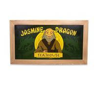 Avatar: The Last Airbender Gelsomino Dragon Tè Casa Appeso Firmare Cornice Muro
