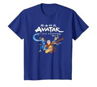Avatar: The Last Airbender Group Shot Maglietta, Bambini, Blu Reale, 2 Anni