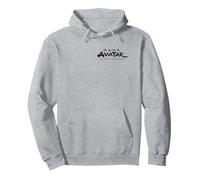 Avatar: The Last Airbender Left Chest Kanji Logo in Black Felpa con Cappuccio