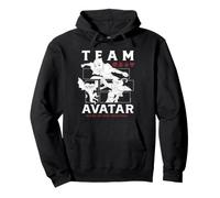 Avatar The Last Airbender Mono Team Avatar Felpa con Cappuccio