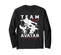 Avatar The Last Airbender Mono Team Avatar Maglia a Manica