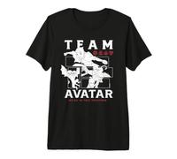 Avatar The Last Airbender Mono Team Avatar Maglietta Premium