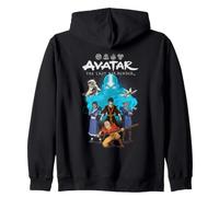 Avatar The Last Airbender Poster Felpa con Cappuccio