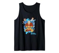 Avatar: The Last Airbender Team Aang Dynamic Trio Art Canotta