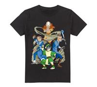 Avatar: The Last Airbender Team Avatar Elements Maglietta Uomo (TV6653)