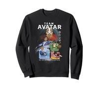 Avatar The Last Airbender Team Avatar in This Together Felpa