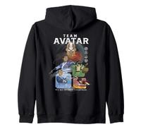 Avatar The Last Airbender Team Avatar in This Together Felpa con Cappuccio