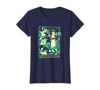 Avatar: The Last Airbender Toph Beifong Earthbending Master Maglietta, Donna, Navy, XL