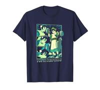 Avatar: The Last Airbender Toph Beifong Earthbending Master Maglietta, Uomo, Navy, M