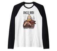 Avatar The Last Airbender Uncle Iroh Tea Maglia con Maniche Raglan