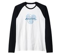 Avatar The Last Airbender Water Tribe Symbolic Mandala Maglia con Maniche Raglan