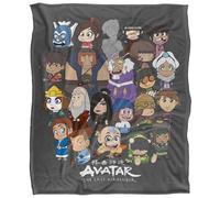 Avatar: The Last AirbenderVellutato Gruppo Chibi Supermorbido Coperta (TV24676)