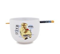 Avatar: The Ultimo Airbender Aang E Appa Ceramica Ramen Ciotola E Bacchette Set