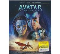 AVATAR - The Way of Water (2022). 20th Century Studios Exclusive [2023 Blu-ray + DVD + Digital Code]. Sleeve.