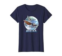 Avatar: The Way of Water Banshee Flight Water Circle Maglietta, Donna, Navy, M