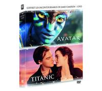 Avatar + titanic - coffret 2 films (DVD) Sam Worthington Zoe Saldana
