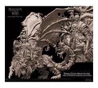 Avatars of wars - Chaos - Dark Gods Manticore - Stampato in 3D