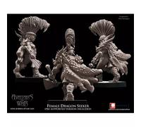 Avatars of Wars - Nani - Cacciatrice Di Drago Nane - Stampata In 3D - 32mm