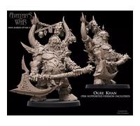 Avatars of Wars Ogre Khan - Figure 3D Stampate - Basette 28mm 32mm