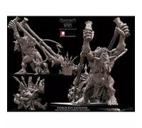 Avatars of wars - Orchi e goblin - Catapulta di goblin - stampata in 3D