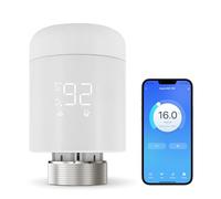 AVATTO - Termostato per radiatore Wi-Fi, termostato intelligente, programmabile, supporta Alexa, Google Home e telecomando tramite app Smart Life (non è necessario gateway)