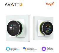AVATTO Tuya WiFi Smart Manopola Termostato Regolatore di Temperatura Per Acqua Caldaia A Gas Riscaldamento Elettrico Funziona Con Alexa Google Casa