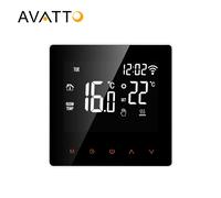 AVATTO Tuya WiFi Termostato Intelligente Riscaldamento Elettrico Acqua Caldaia A Gas Temperatura Telecomando Funziona con Alexa, Google Home WiFi WaterGas Boiler