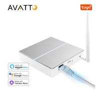 AVATTO Tuya ZigBee Gateway con antenna Smart Gateway Bridge Wired Mesh Hub Home Automation Funziona con Alexa Google Home