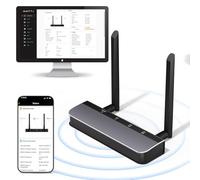 AVATTO Zigbee/Thread PoE Dongle, Zigbee 3.0 Gateway per Home Assistant e Zigbee2MQTT con Ethernet, Wi-Fi e connessione USB, ESP32+CC2652P, supporta alimentazione PoE e Type-C