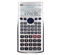 AVC Calcolatrice Scientifica 10+2 Cifre, 279 Funzioni, Display 2 Linee e Custodia Rigida, Colore Argento