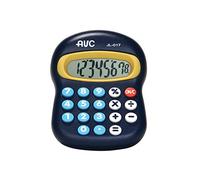 AVC Calcolatrice Tascabile 8 Cifre, Formato 93x118x39 mm, Colore Blu