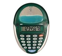 AVC Calcolatrice Tascabile Smile 8 Cifre, Formato 70x100x10 mm, Colore Verde