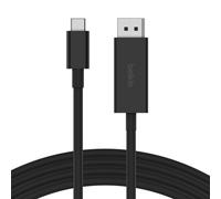 Belkin AVC014bt2MBK 2 m USB tipo-C DisplayPort Nero