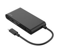 Belkin Hub USB C, Hub a 5 Porte con HDMI 4K 60Hz, Power Delivery 100W, Trasferimenti Dati Rapidi 10Gbps, Docking Station USB-C, Sdoppiatore Usb, Compatibile con MacBook, iPad Pro, Chromebook e Altri