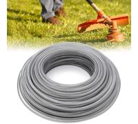 AVCXEC Filo Decespugliatore Acciaio, Filo Decespugliatore 2,4 mm X 60 m, Filo per Decespugliatore, Filo Tagliaerba, Filo Acciaio per Decespugliatore, Filo per Tagliaerba per Erbacce, Cortile, Giardino