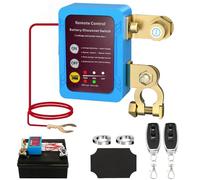 AVCXEC Stacca Batteria 12V con Telecomando, 240A Remoto Staccabatteria Automatico Senza Fili, Stacca Batteria per Auto, Stacca Batterie con Telecomando per Auto, Camper, Quad, Camion e Barca