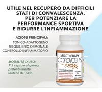 AVD Cordyceps Sinensis 90 Capsule Tonico Adattogeno Sostegno Difese Immunitarie