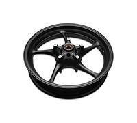 avdb -Moto Cerchio Anteriore in Alluminio Compatibile con YZF R1 2007-2008 (Nero senza dischi)