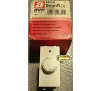 AVE 441048 DIMMER ROTATIVO 100-500W SERIE DOMUS RAL9010 1 MODULO