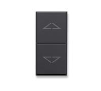 Doppio Pulsante con frecce Ave Tekla S44 1P 10A grigio 445056F