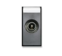 AVE 445096M PRESA TV/SAT MASCHIO MORSETTO A VITE TEKLA S44 COLORE GRIGIO