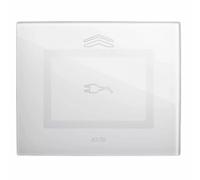 AVE 44PVTCS3BL - PLACCA SERIE AVE TOUCH IN VETRO PER SCATOLA RETTANGOLARE