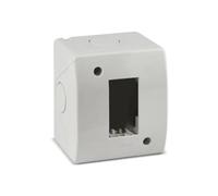 A.v.E. Contenitore Idrobox 1 modulo per tubo 44Q01 RAL7035 IP40